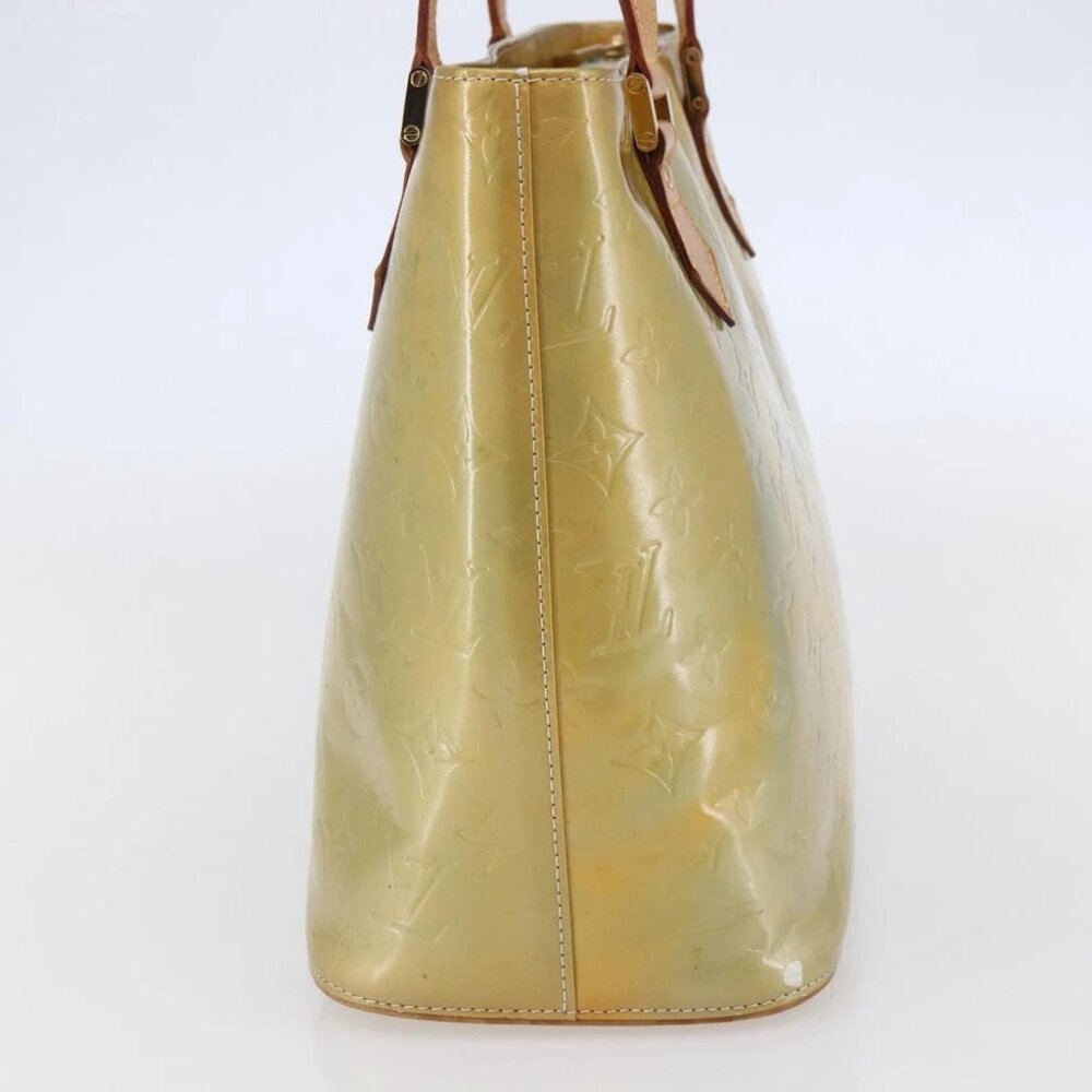 LOUIS VUITTON Monogram Vernis Houston Hand Bag Gris - Picture 3 of 14